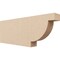 Ekena Millwork 2in. W x 6in. H x 16in. L Alpine Woodgrain TimberThane Rafter Tail, Primed Tan RFTUR02X06X16ALPRCPR - alternate 1